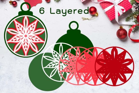 3D SVG Christmas Ornament V1: A Visual Boost for Holiday Content