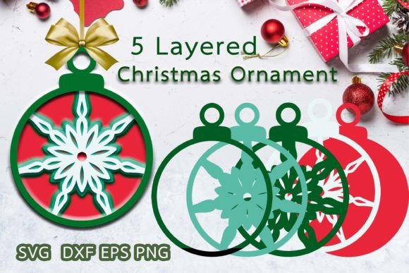 3D SVG Christmas Ornament V4 Review for Real Embroidery Projects