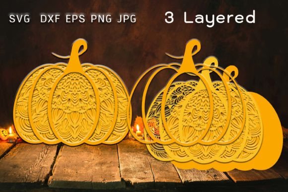 3D SVG Halloween Pumpkin: A Festive Shape for Crafty Creations
