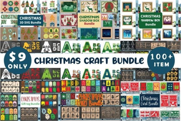 Christmas Craft 3D SVG Mega Bundle Review for Real Embroidery Projects