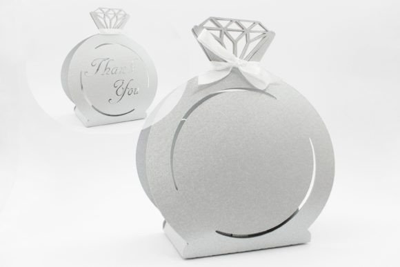 Diamond Favor Box: A 3D SVG Shape for Versatile Digital Selling