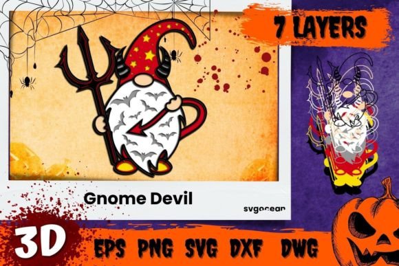 Gnome Devil 3D SVG for Shadow Boxes: A Designer’s Real-World Review