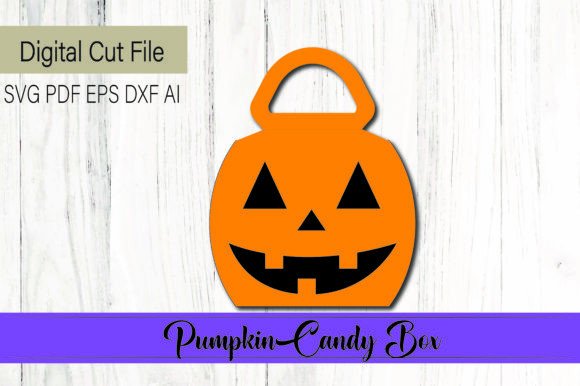 h1Pumpkin Candy Box 3D SVG for Halloween Digital Sellers/h1