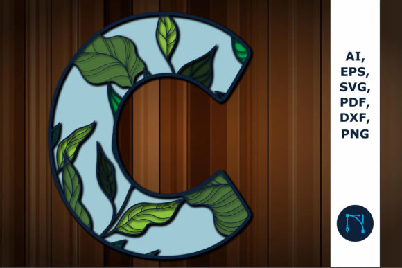 Layer Floral Alphabet C 3D SVG Cut File – A Designer’s Review for Branding and Creative Projects