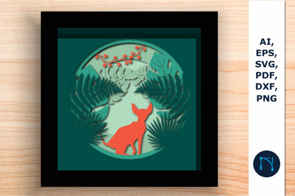 Layer Tropical Leaf 3D SVG Shadow Box Review for Content Publishers